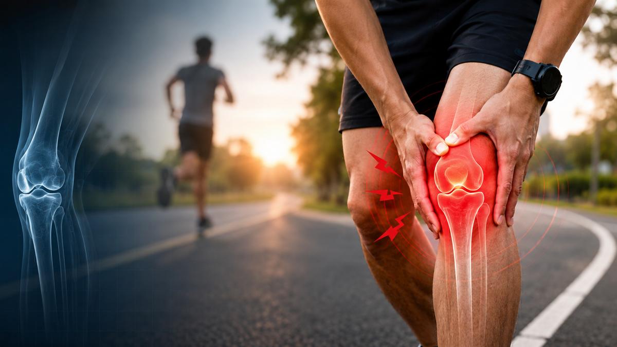 Knee pain after running